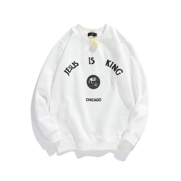 Kanye West White And Black Sweatshirts JSK0309