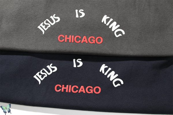 Kanye West Jesus Is King Chicago Limited Pullover Sweatshirt JSK0309