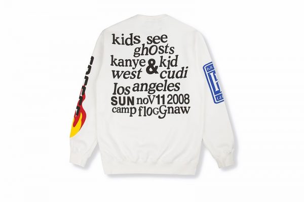 Kanye West Kids See Ghosts Printed SweatShirt JSK0309