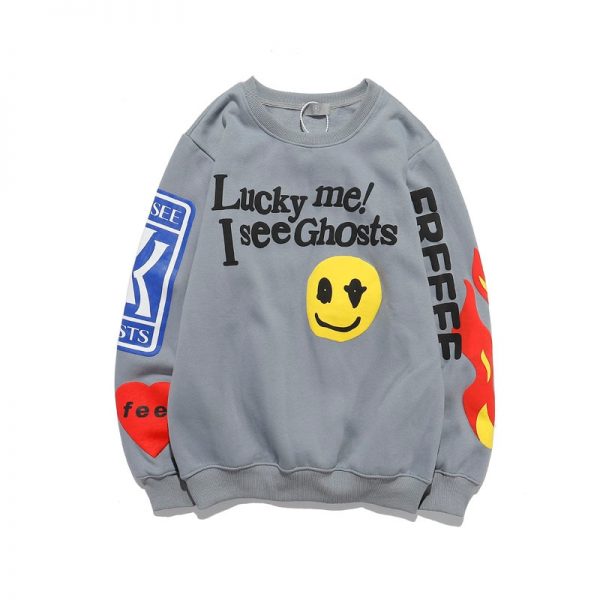 Kanye West Lucky Me i See Ghost Sweatshirts JSK0309