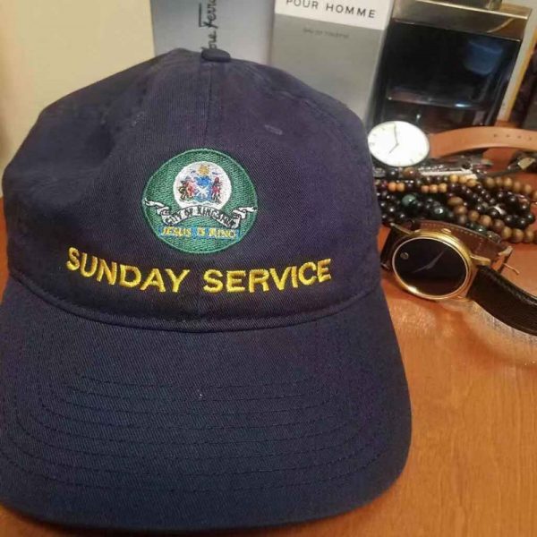 Kanye West Sunday Service Baseball Caps (navy blue) JSK0309