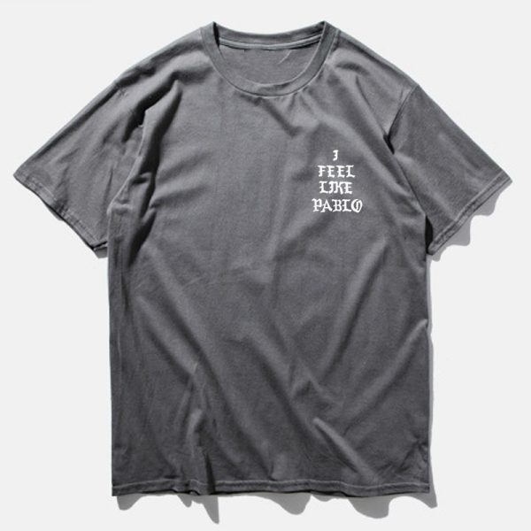 Kanye West Pablo I Feel Like Paul Printed Short Sleeves T-Shirt JSK0309