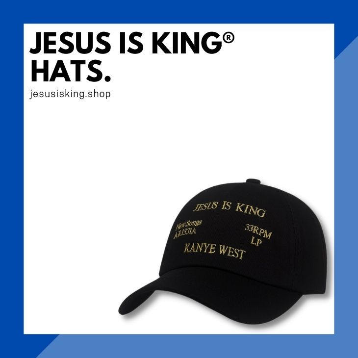 Jesus is King Dad Hat Embroidered Dad Cap, Funny Baseball Hat, Kanye West  hat, Yeezy hat , Yeezus Baseball Caps