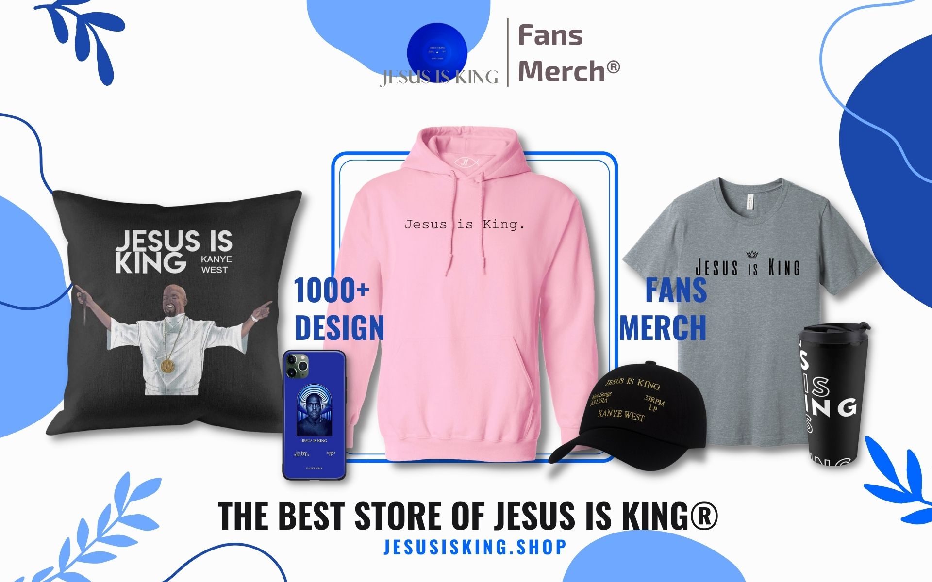 Jesus is king Merch Web Banner - Jesus Is King Shop