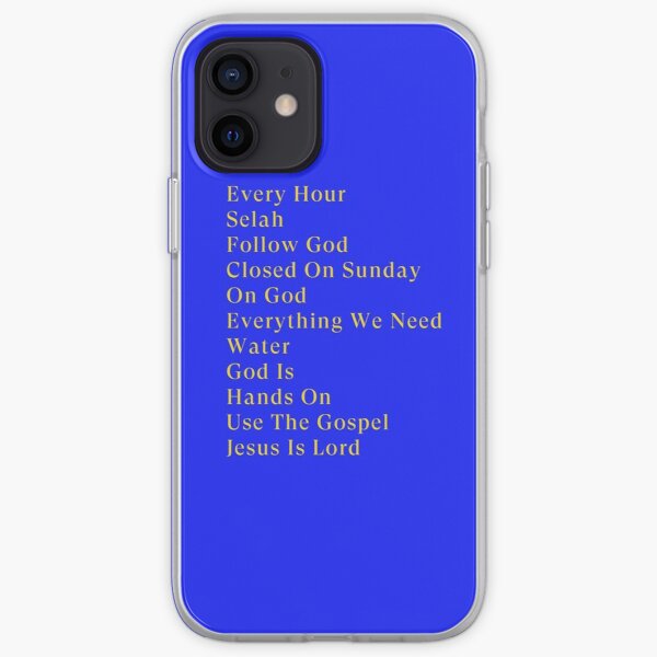 Jesus is King iPhone Soft Case RB0309 product Offical Jesus is King Merch