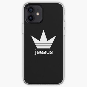 Jeezus Crown Jesus is King iPhone Soft Case RB0309 product Offical Jesus is King Merch