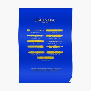 Jesus is King by Kanye West Poster RB0309 product Offical Jesus is King Merch