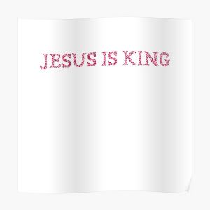 Kanye West Jesus Is King Gift - Charity Gift Poster RB0309 product Offical Jesus is King Merch