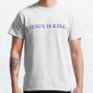 Jesus is King - Kanye West (Blue on Yellow) Classic T-Shirt RB0309 product Offical Jesus is King Merch