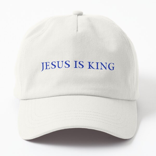 Jesus is King - Kanye West (Blue on Yellow) Dad Hat RB0309 product Offical Jesus is King Merch