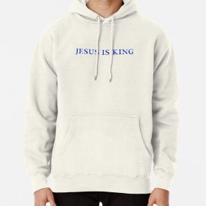 Jesus is King - Kanye West (Blue on Yellow) Pullover Hoodie RB0309 product Offical Jesus is King Merch