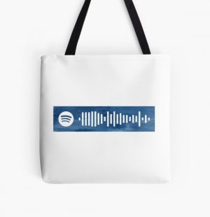 JESUS IS KING by Kanye West Spotify Scan Code All Over Print Tote Bag RB0309 product Offical Jesus is King Merch