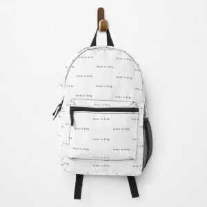 Glitchy Jesus is King Backpack RB0309 product Offical Jesus is King Merch